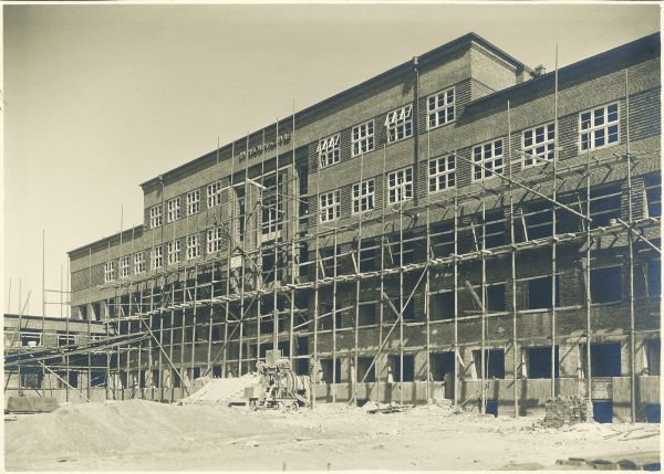 Humboldtschule im Bau