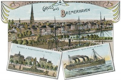 Ansichtskarte Gruss aus Bremerhaven